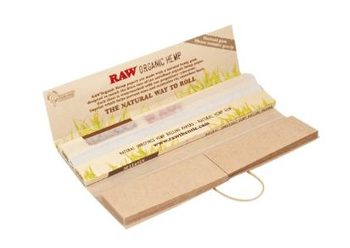 Бумажки RAW Organic Connoisseur K.S. Slim + Tips 32 листа - Самокрутки - Бумага с фильтрами - Магазин ТОПовых приборов и аксессуаров для  курения  bongstore.ru